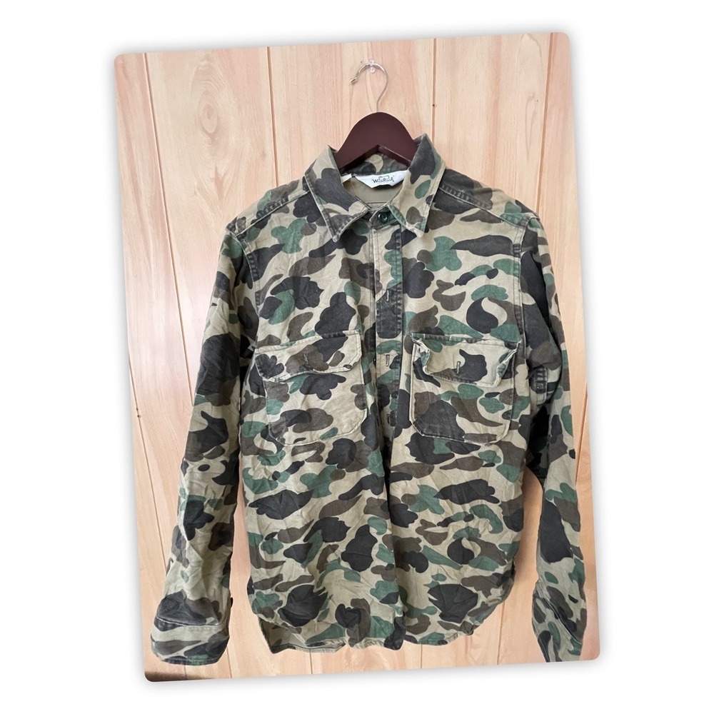 Men's‎ Woolrich Camo Shirt, Size: M